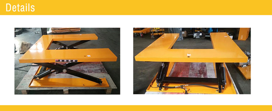 China Low 85mm Stationary Electric Lift Table